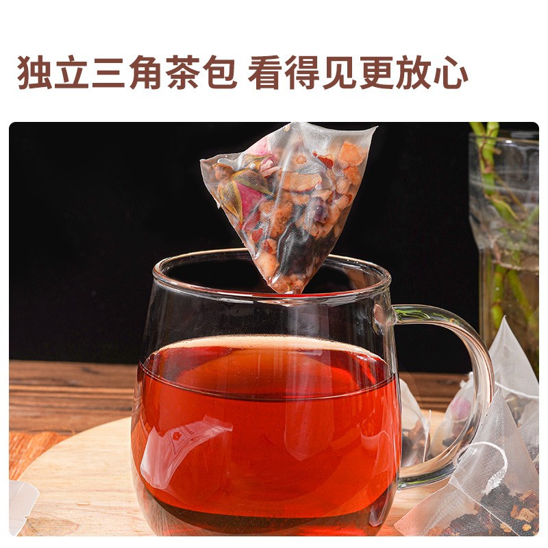Black Goji Berry Mulberry Rose Tea 5g x 15 Bags Herbal Blend for Daily Steeping - Image 3