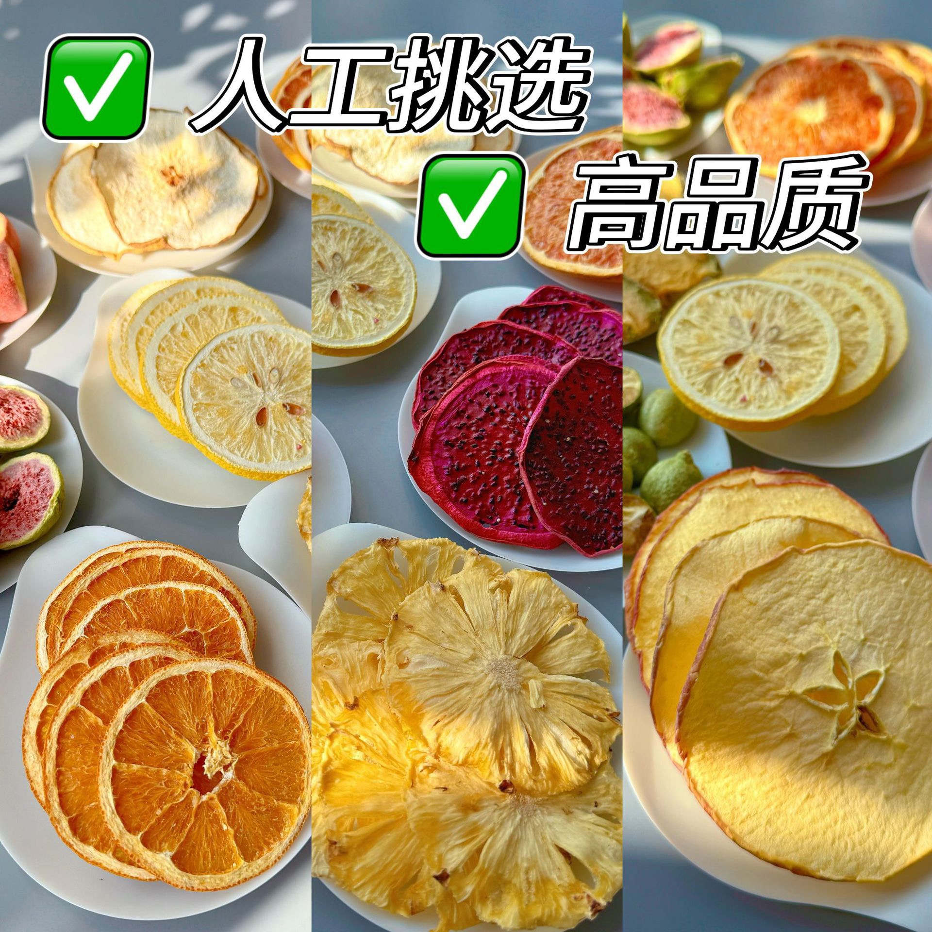 Freeze Dried Fruit Tea Blend with Green Tangerine Lemon Kumquat Passion Fruit Peach Oolong 20g Sugar Free - Image 4