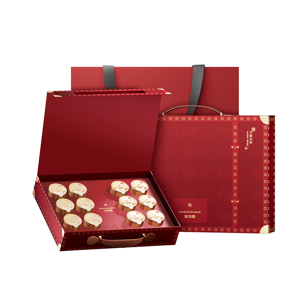American Ginseng Slices Gift Box 1.0-1.2cm Ready to Eat 200g 20 Jars - Image 5