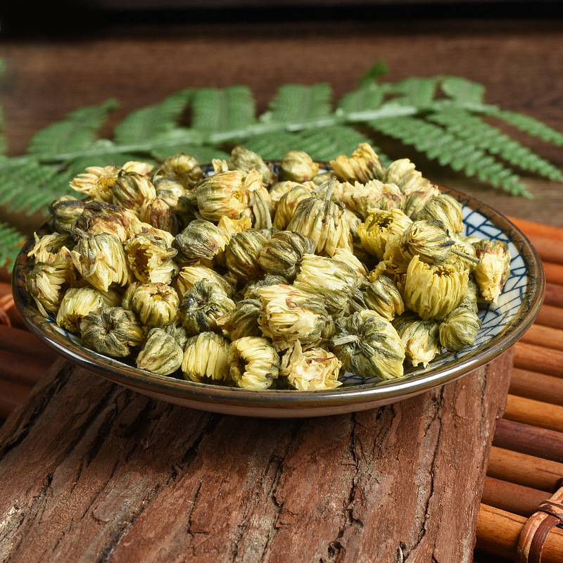 Tai Ju Buds (Chrysanthemum morifolium) — Hangzhou Pre-Bloom Chrysanthemum Flower Tea, 500g - Image 2