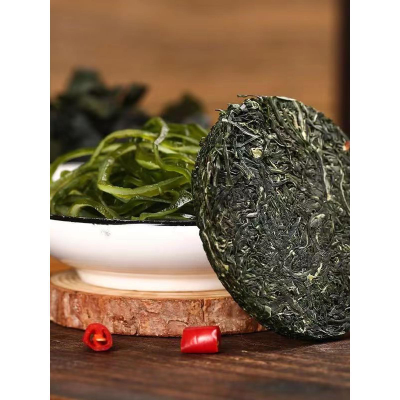 Dried Shredded Kelp Hai Dai Compressed Seaweed Snack for Cold Dishes and Cooking - Image 3