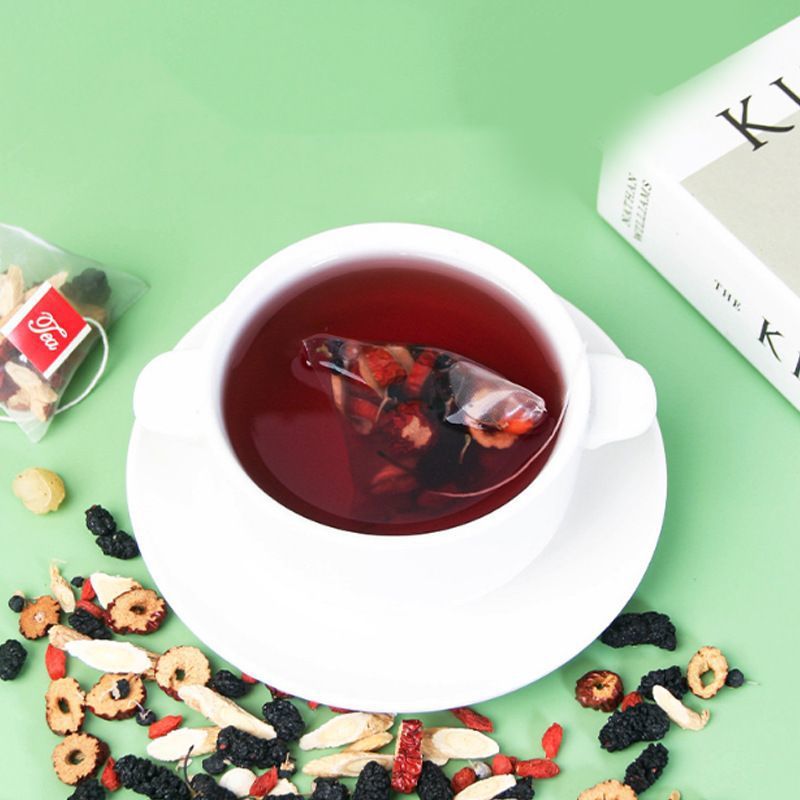 American Ginseng Astragalus Mulberry Goji Longan Tea 10g x 30 Bags Daily Herbal Blend - Image 2