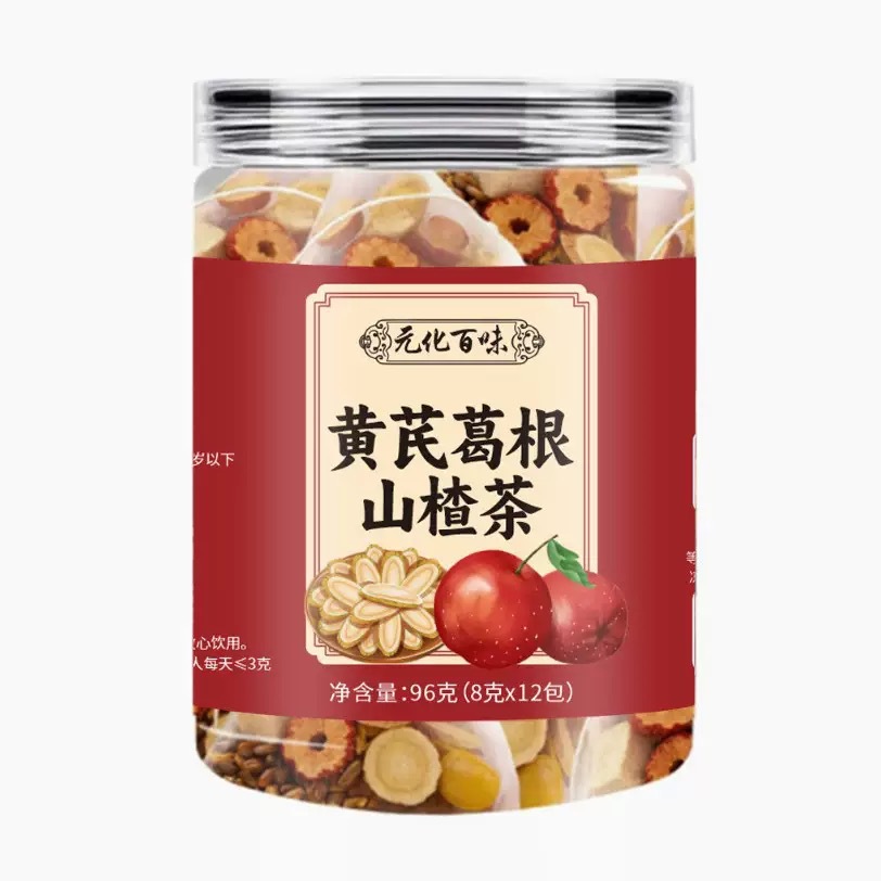 Huang Qi Ge Gen Shan Zha Herbal Tea Canned Substitute Tea 96g Cold Brew Wellness Blend - Image 5