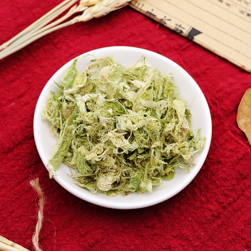 Green Bamboo Shavings Zhu Ru 竹茹 Dried Bamboo Stem Strips Natural Herbal Tea Ingredient 500g - Image 4