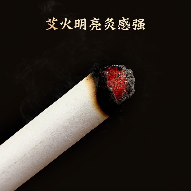 Moxa Sticks Ai Tiao 艾条 Aged Mugwort Moxibustion Rolls 60:1 Ratio for Warming Therapy - Image 4