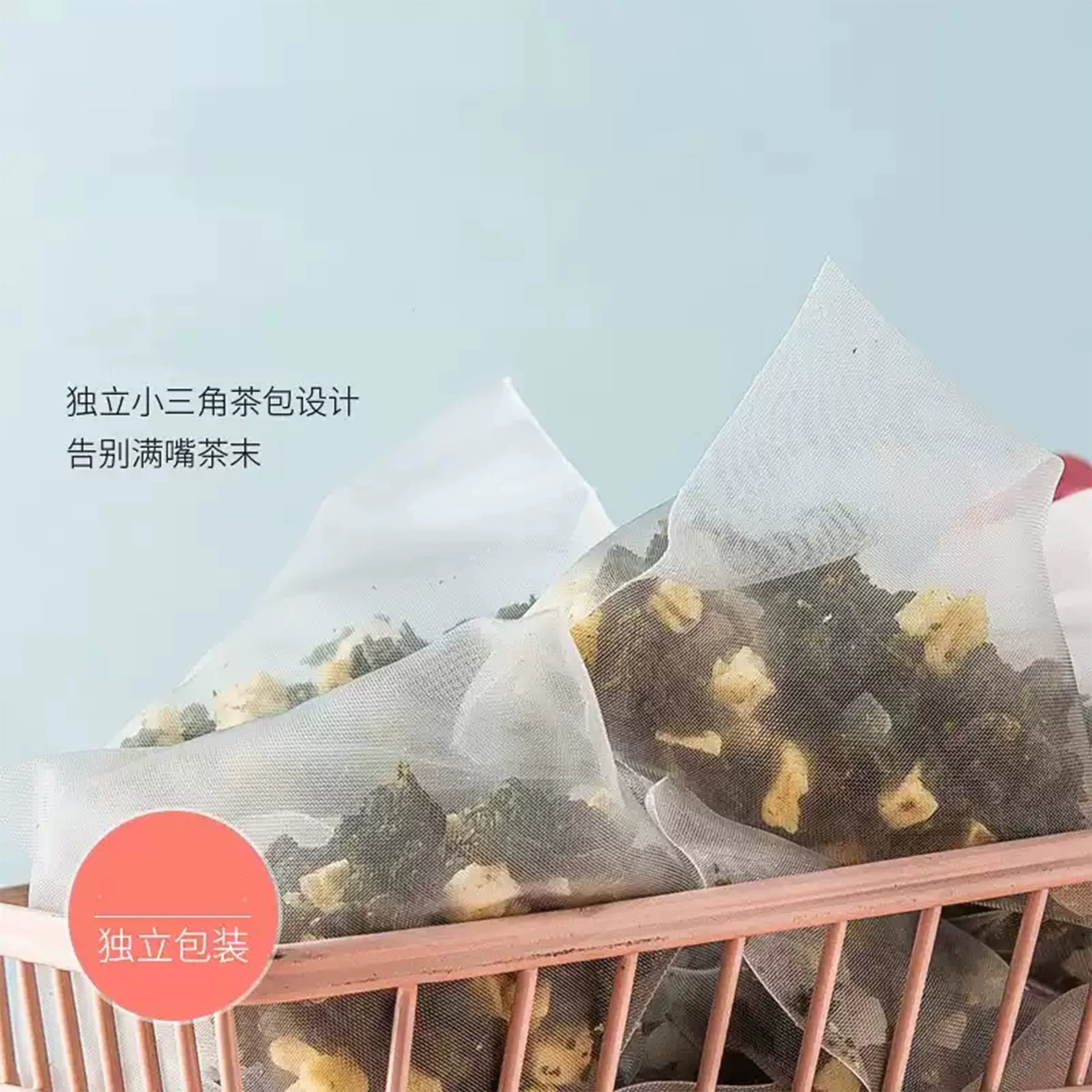 Apple Peach Oolong Cold Brew Fruit Tea Bags 50 Pack 3g Each Fruity Loose Leaf Style Infusion - Image 4