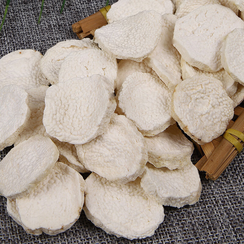 Chinese Yam Huai Shan 500g Dried Stir-Fried Slices for Soup Congee and Herbal Tea - Image 3