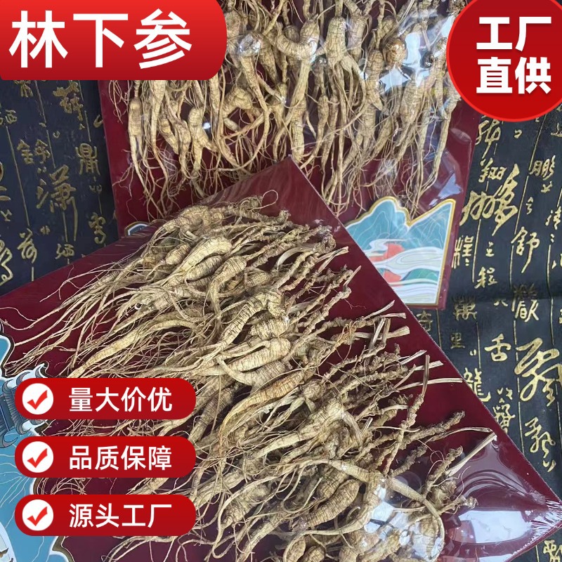 Dried Forest Ginseng Root Slices 50g Sun Dried Jilin Ginseng for Cooking and Soup - Image 3