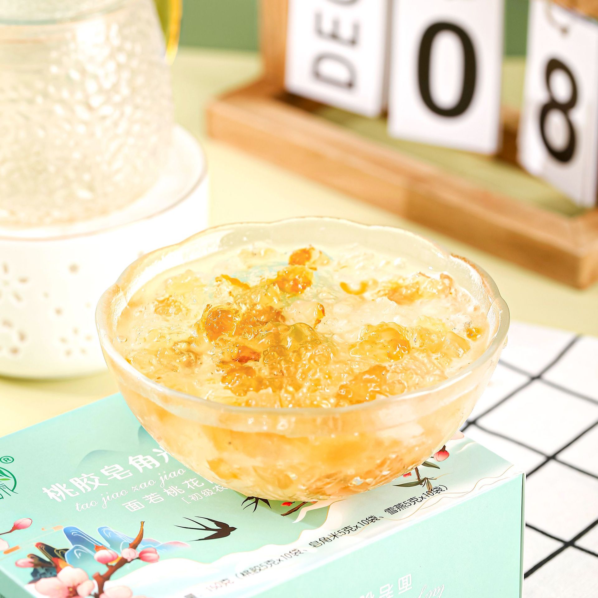 Collagen Beauty Soup Peach Gum Snow Lotus Seed Snow Swallow Combination 150g Gift Box - Image 3