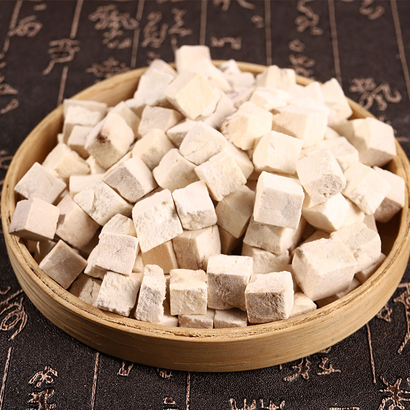 Fu Ling Poria Cubes 500g Dried Poria cocos Herbal Slices for Tea Soup and Decoction Use - Image 3