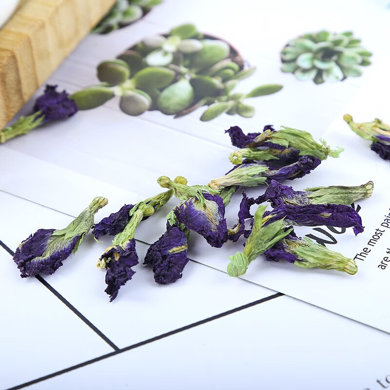 Dried Butterfly Pea Flowers Die Dou Hua 500g Bulk Blue Herbal Tea for Drinks and Natural Color - Image 4