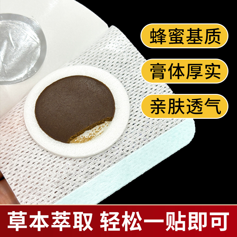 Children's Herbal Acupoint Patch Honey Matrix with Chicken Gizzard Lining for Traditional Digestive Support - Image 2
