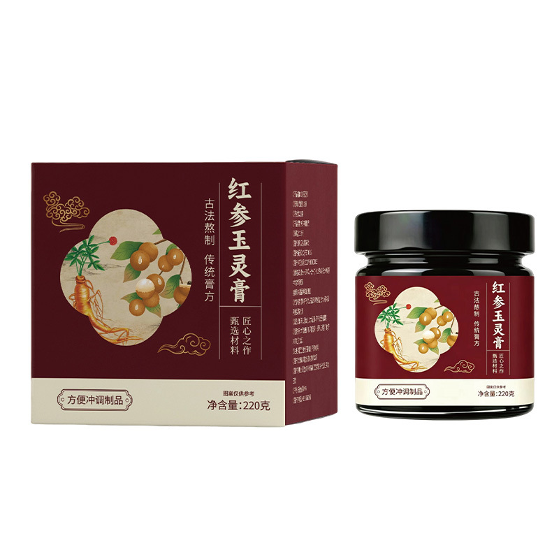 Red Ginseng Yuling Paste (Hong Shen Gui Yuan Gao) — Traditional Steamed Herbal Paste, 220g - Image 5