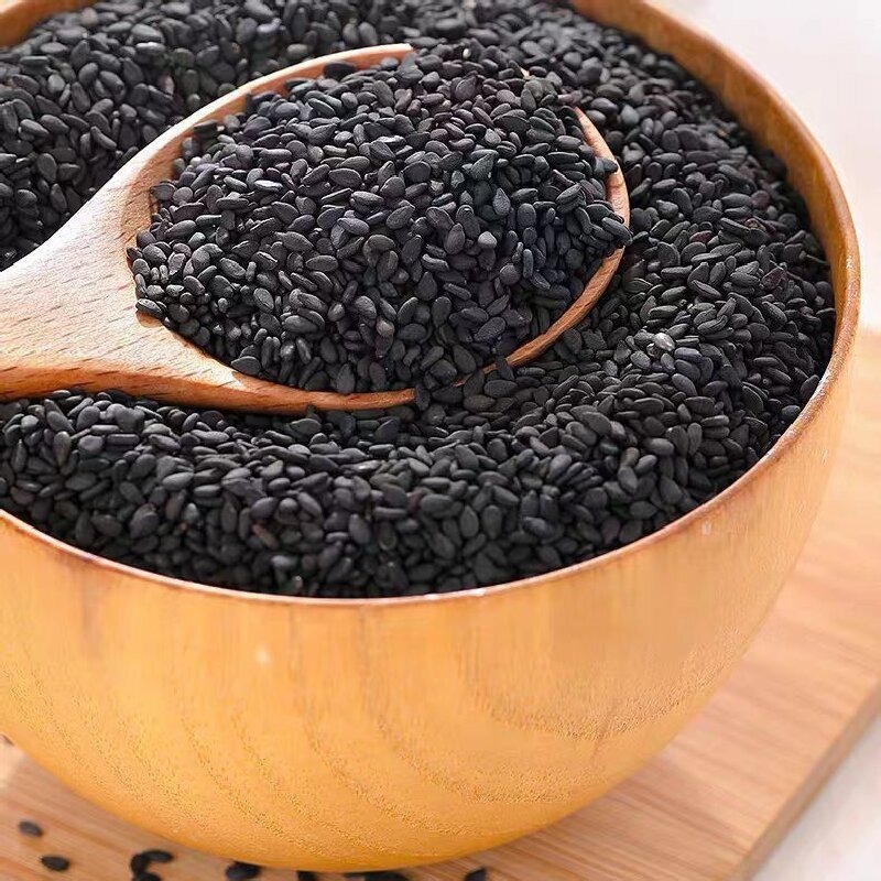 Black & White Sesame Seeds (Sesamum indicum) — Raw & Roasted, Food-Herb Sprinkle for Baking & Daily Use - Image 3