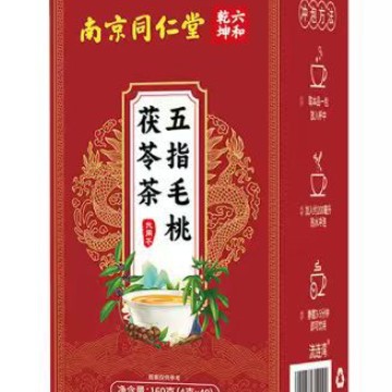 Five-Finger Fig Poria Herbal Tea Wuzhi Maotao Fuling Blend with Lion's Mane Clove Sea Buckthorn Sour Jujube Lily Sugar-Free Cold Brew - Image 2
