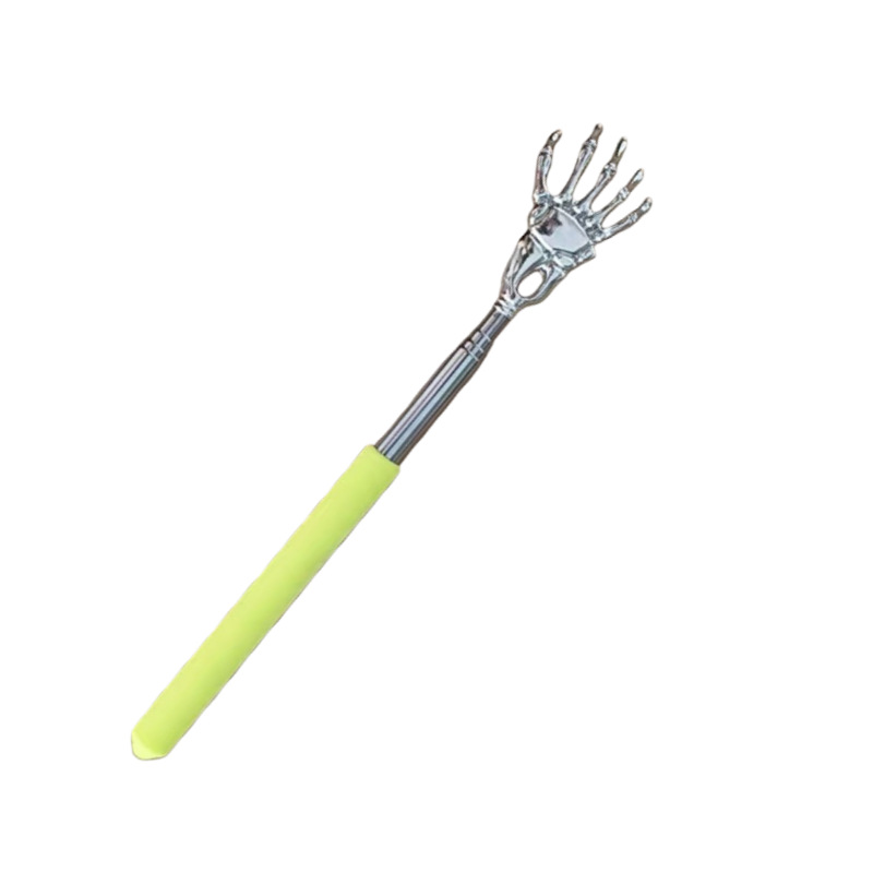 Stainless Steel Extendable Back Scratcher Massage Tool Ghost Hand Design for Home Use - Image 5