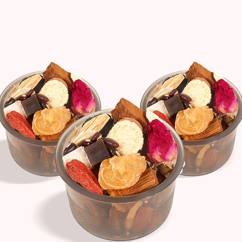 Astragalus Donkey-Hide Gelation Queen Tea 15 Cups 270g Herbal Blend with Rose Longan Red Dates Goji Berry - Image 2