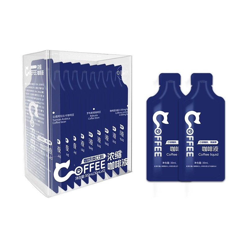 Arabica Cold Brew Coffee Concentrate Unsweetened Americano Black Coffee 300ml Box 30ml Sachets - Image 4