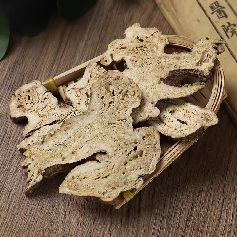 Dried White Atractylodes Rhizome Bai Zhu Slices 500g Aromatic Raw Herb for Decoction and Soup - Image 5
