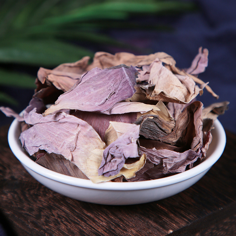 Lotus Leaf Flower Dried Herbal Tea He Ye Hua 15g Bottle Natural Sun Dried for Daily Infusion - Image 3
