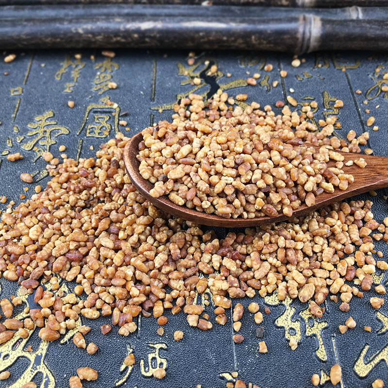 Genmaicha Brown Rice Tea Loose Grains 500g Bulk Ingredient for Japanese Style Brews and Blends - Image 2