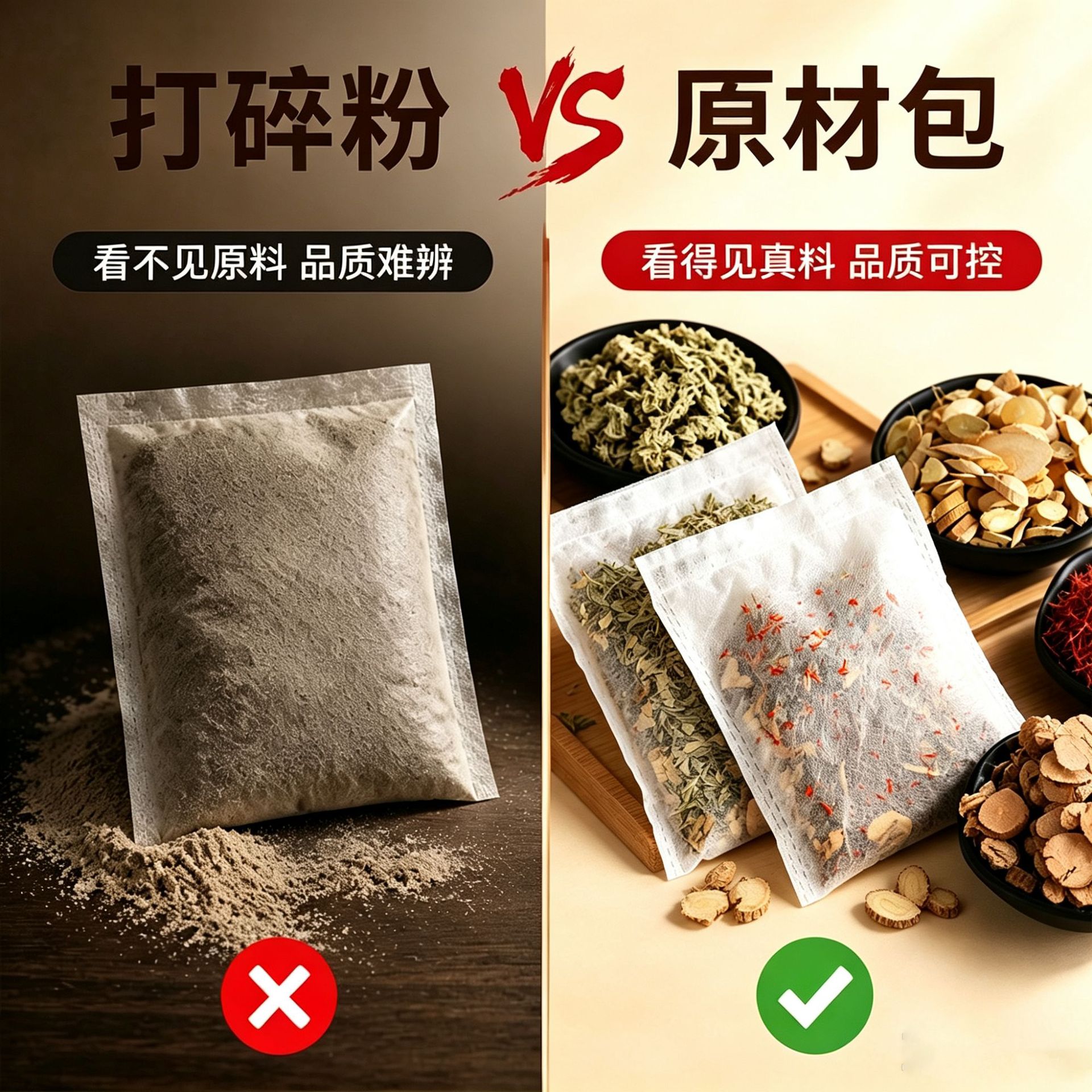 Custom Herbal Foot Soak Pack with Old Ginger Mugwort and Sichuan Pepper for Home Foot Bath - Image 2