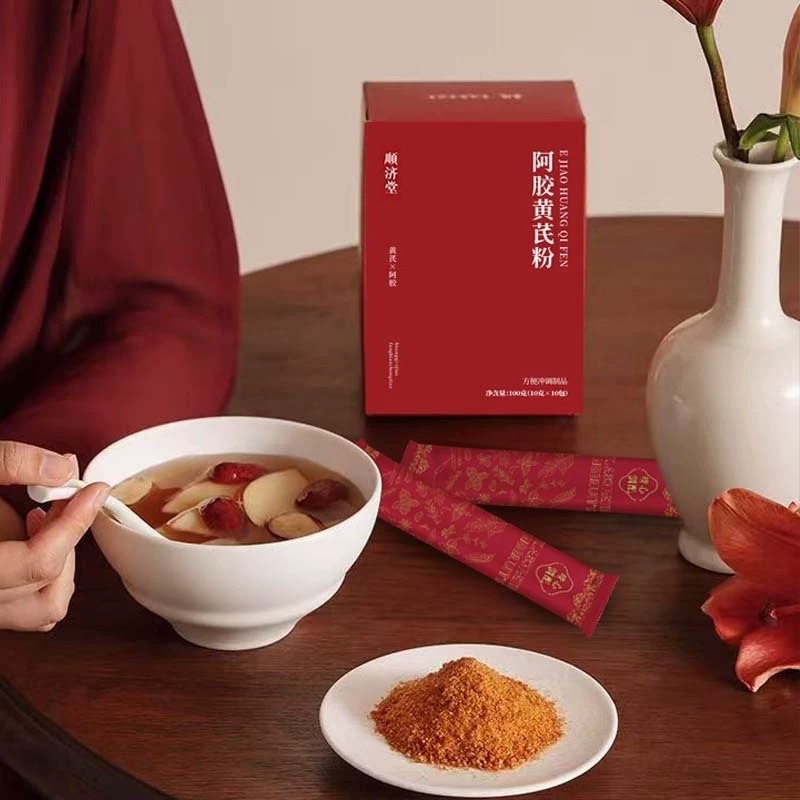 Ejiao Astragalus Meal Replacement Powder 100g Box Chinese Wellness Drink Mix for Daily Nourishment - Image 4