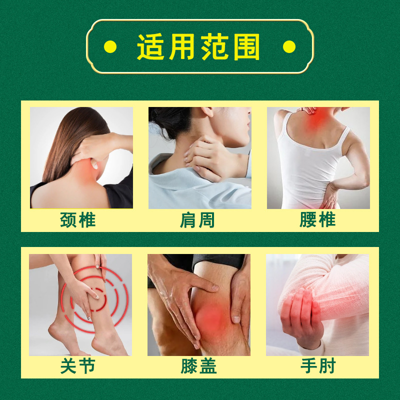 Miao Herbal Lumbar and Cervical Patch Self Heating Body Relief Plaster 6 Patches Per Box - Image 4