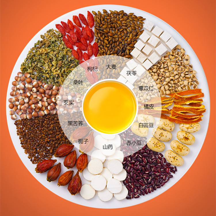 Adzuki Bean Coix Seed White Kidney Bean Tea Chi Xiao Dou Yi Mi Tea 15 Cans 300g Wellness Herbal Tea - Image 3