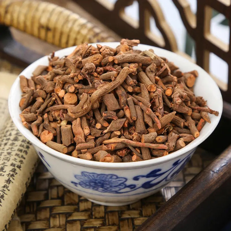 Dried Madder Root Qian Cao 茜草 Rubia cordifolia Traditional Chinese Herb 500g Bag - Image 3