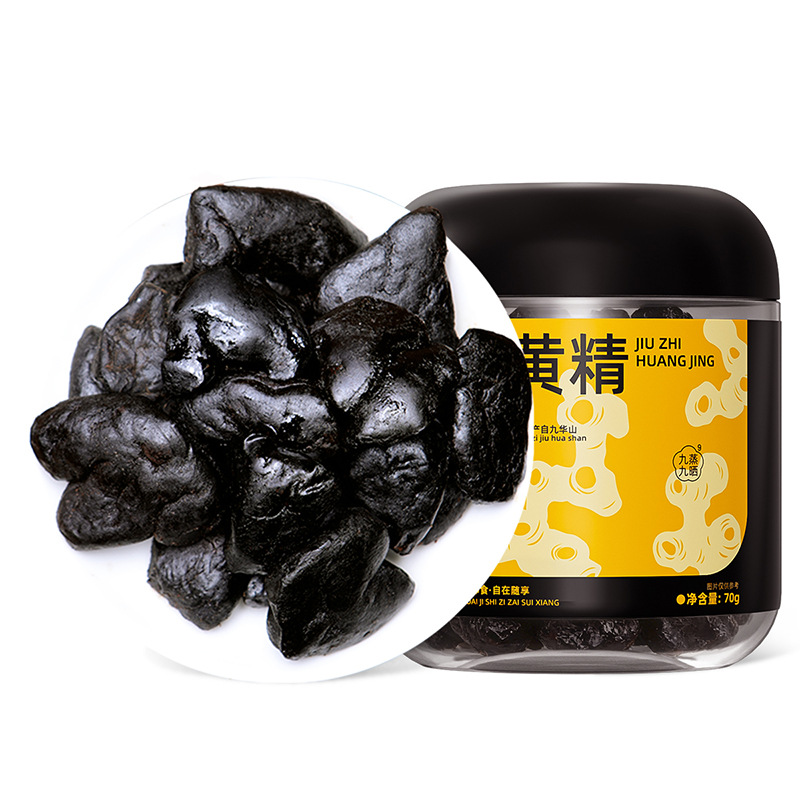 Ready to Eat Nine-Processed Polygonatum Root 70g Jar Jiuzheng Huang Jing - Image 5
