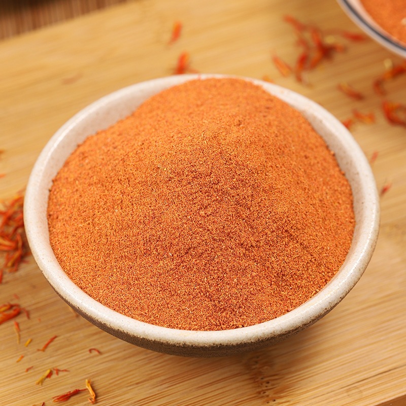 Hong Hua Powder (Carthamus tinctorius) — Dried Safflower Petal Powder, Food-Herb Botanical - Image 3