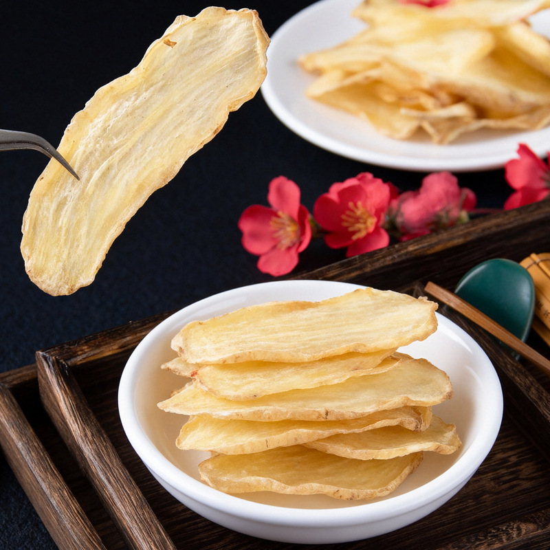 Dried Gastrodia Slices Tian Ma 100g Firm Texture Bulk Herbal Ingredient - Image 4