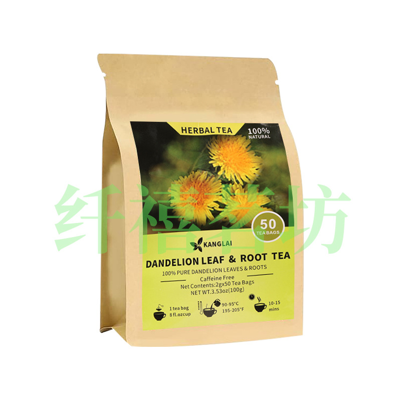 Dandelion Leaf and Root Tea Bags Pu Gong Ying 2g x 50 Bags Traditional Herbal Infusion - Image 5
