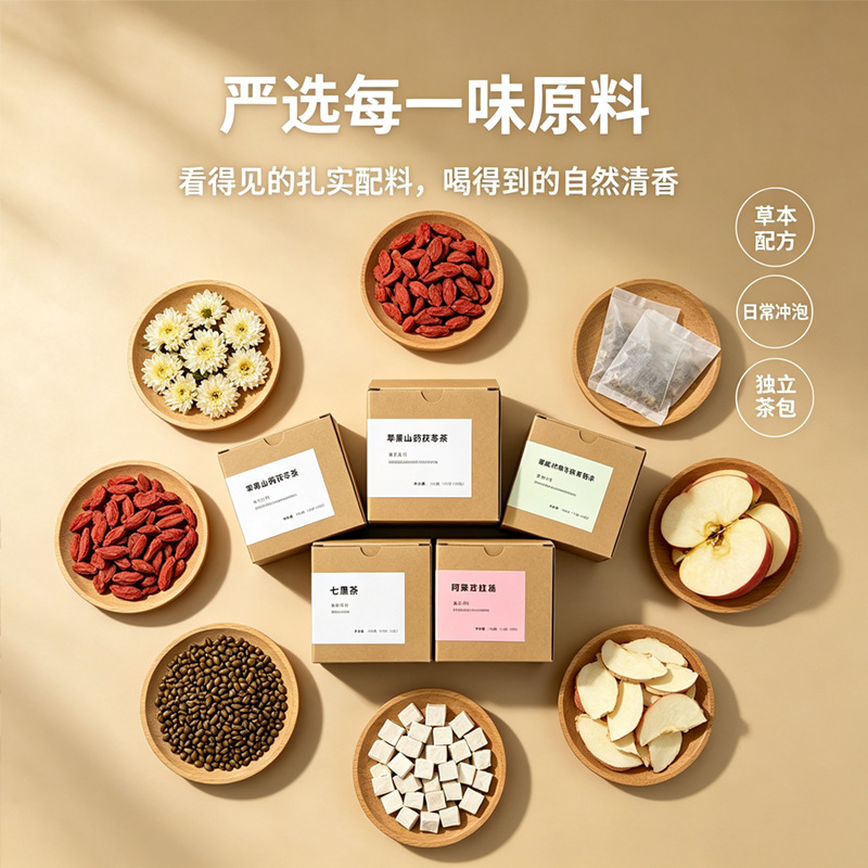 Wumei Shanzha Pingguo Herbal Tea Blend 200g Dried Fruit Tea for Daily Hot Brewing - Image 3