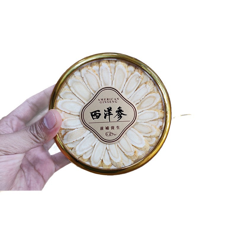 American Ginseng Slanted Slices 50g Gift Box Soft Branch Dried Root Slices for Soup and Tea - Image 5