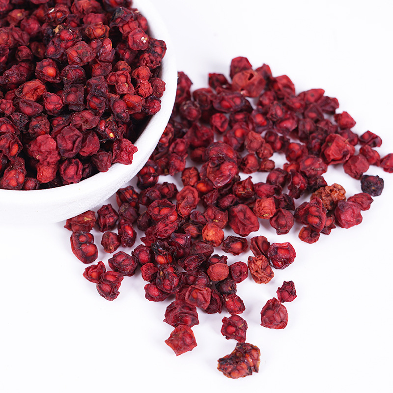 Wu Wei Zi Dried Berries (Schisandra chinensis) — Changbai Mountain Northern Schisandra Fruit, 500g - Image 3
