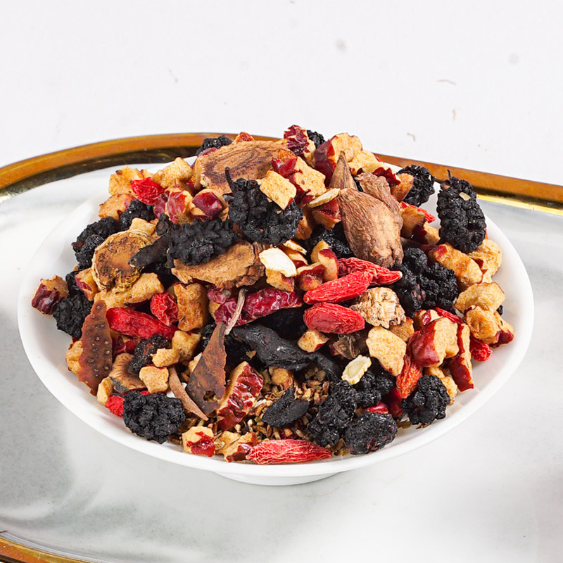 Eight Treasure Herbal Tea Ba Bao Cha 150g Box 15 Cold Brewed Sachets with Ginseng Goji Jujube - Image 3