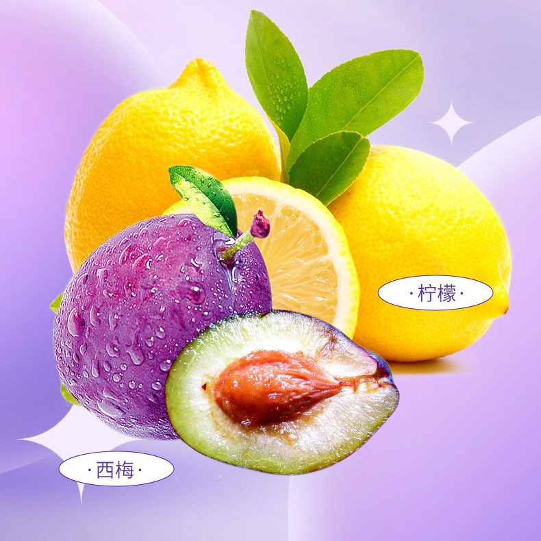 Cold-Pressed Lemon and Prune Concentrate Liquid 225ml Box 15 Sachets Fresh Fruit Drink - Image 3