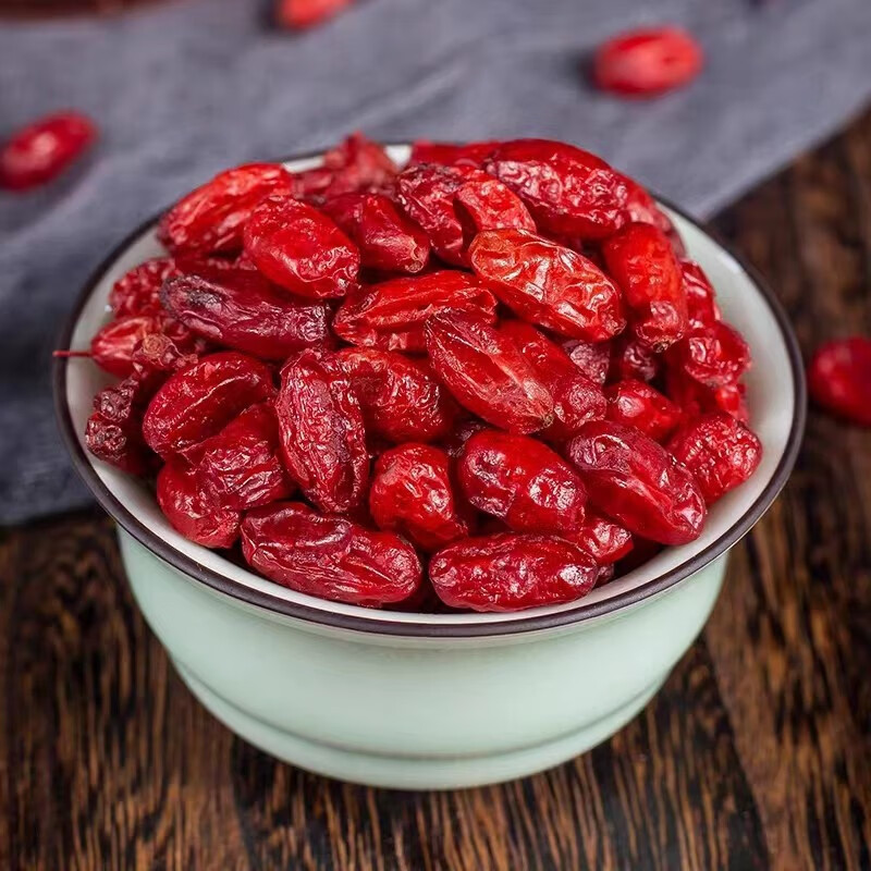 Dried Cornus Fruit Shan Zhu Yu 500g Pitted Chinese Dogwood Herb for Tea and Decoction - Image 4