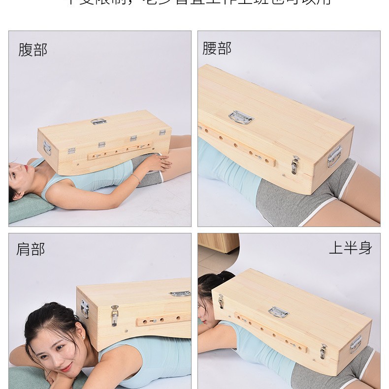 Wooden Moxibustion Box Large Du Mai Moxa Burner with Cloth Cover Smoke Extractor and 10 Moxa Cones - Image 4