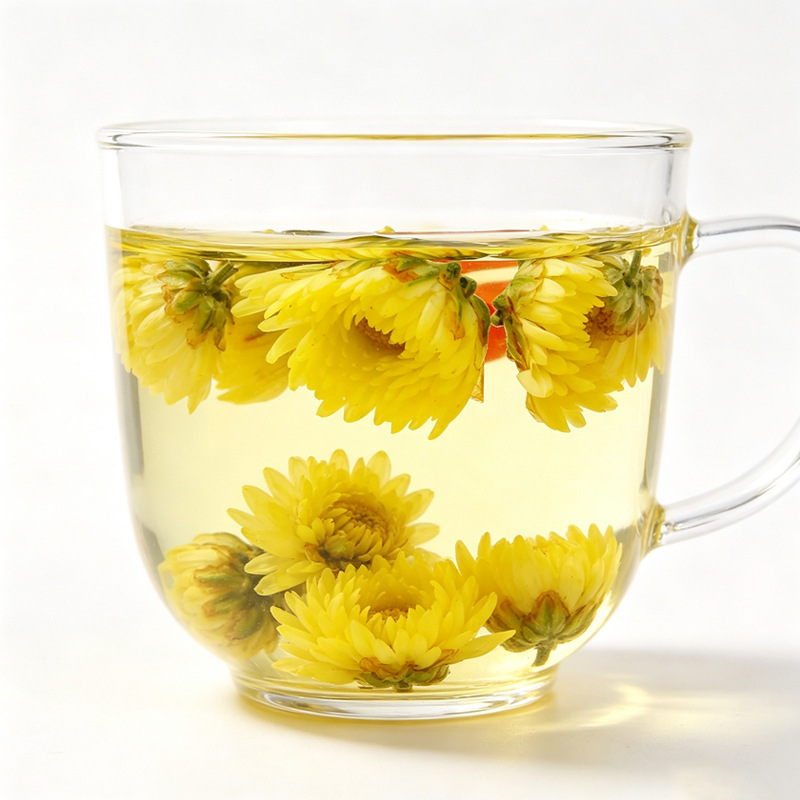 Tai Ju Chrysanthemum Buds Whole Dried Flowers Traditional Herbal Tea 100g - Image 4