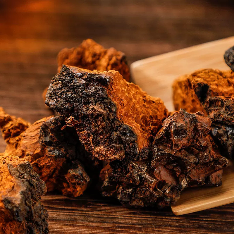 Chaga Mushroom Chunks 500g Hua Shu Rong Inonotus obliquus Wild-Harvested Herbal Tea Cuts from Northeast China - Image 3