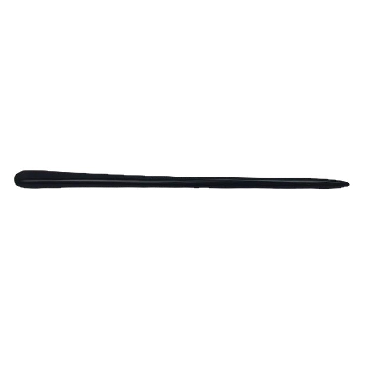 Hand Carved Ox Horn Hair Stick 18cm Bow Shape Chinese Style Hairpin for Updo Hairstyles Gift - Image 5