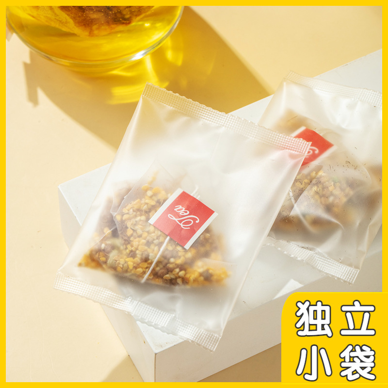 Corn Silk Tea Triangle Tea Bags Yu Mi Xu Herbal Blend with Tartary Buckwheat Gardenia and Jasmine 96g - Image 2