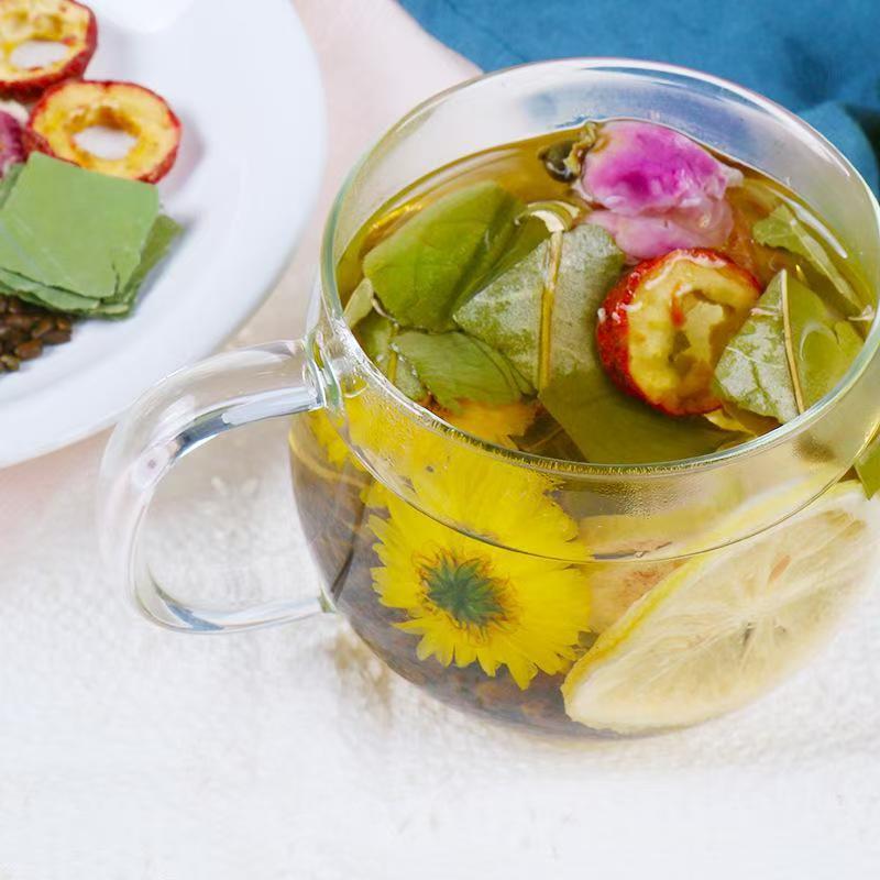 Lemon Lotus Leaf Tea 100g Boxed Blend with Chrysanthemum Cassia Hawthorn Rose - Image 4