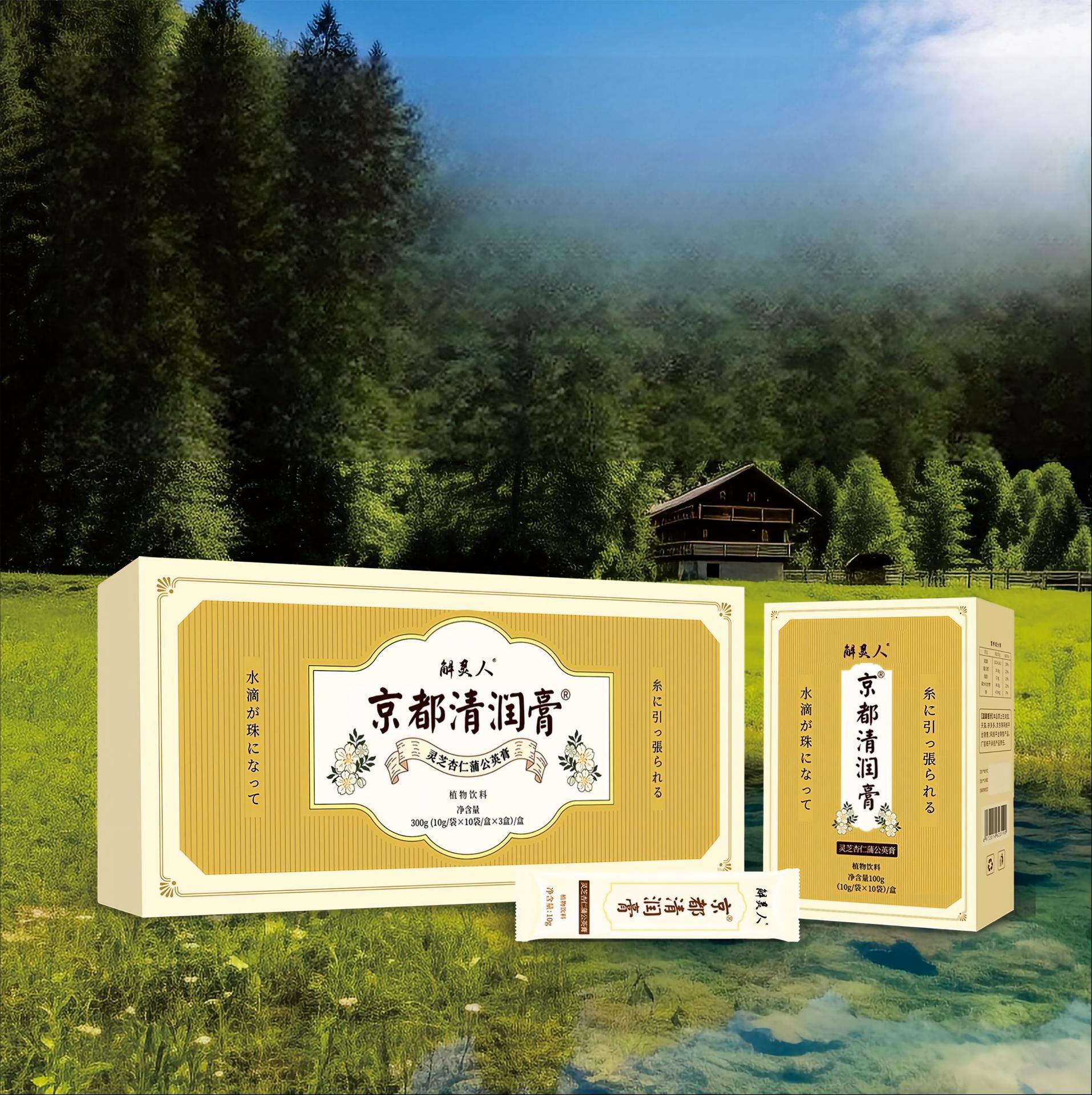 Qingrun Herbal Paste 300g Lingzhi Almond Winter Wellness Drink Paste - Image 3