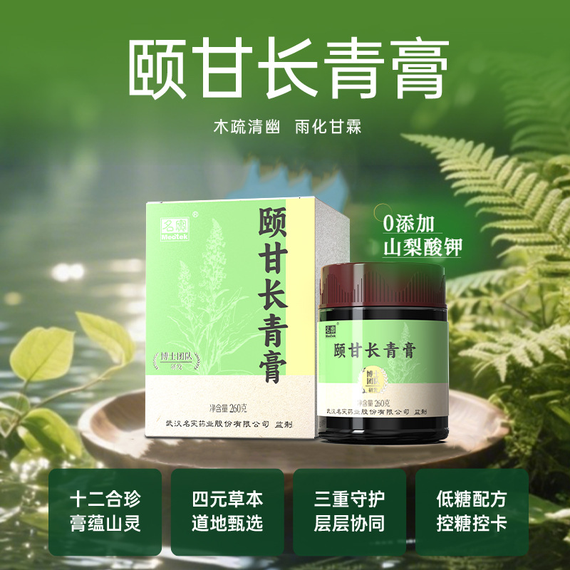 Yi Gan Chang Qing Herbal Paste (颐甘长青膏) — TCM Wellness Paste with Buddha's Hand, Goji & Tian Ma, 260g - Image 3