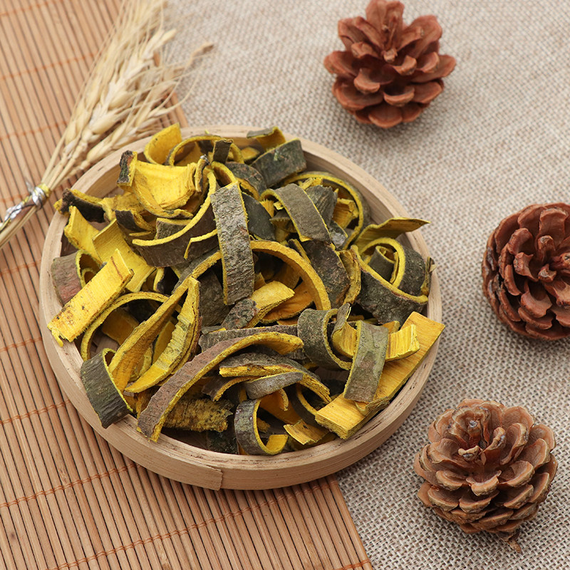 Huang Bai Phellodendron Bark Powder 500g Sulfur Free Dried Chinese Herbal Powder for Decoction and External Use - Image 4
