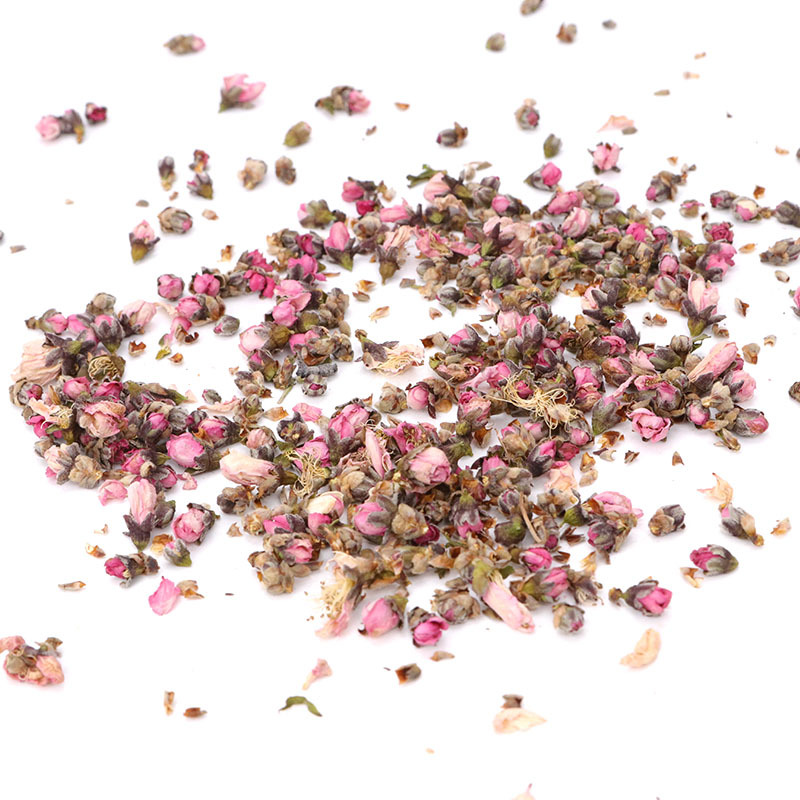 Peach Blossom Buds (Prunus persica) — Dried Flower Tea & Food Herb, 500g - Image 2
